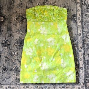LILLY PULITZER Franco strapless dress